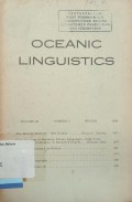 Oceanic Linguistic Vol.III No.2  1964