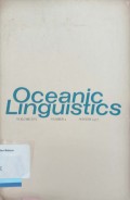 Oceanic Linguistic Vol.XVI No.2 1977