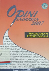 Opini pendidikan 2007