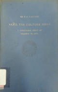 Panji, the culture hero: a structural study of religion in java