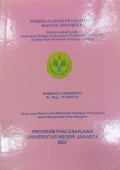 Pembelajaran keaksaraan bahasa indonesia