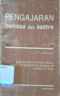 Pengajaran bahasa dan sastra tahun V Nomor 2 1979