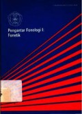 Pengantar Fonologi I: Fonetik