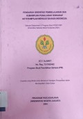 Pengaruh orientasi pembelajaran dan kemampuan penalaran terhadap keterampilan menulis Bahasa Indonesia