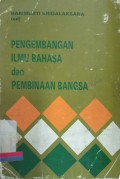 Pengembangan Ilmu Bahasa dan Pembinaaan Bangsa