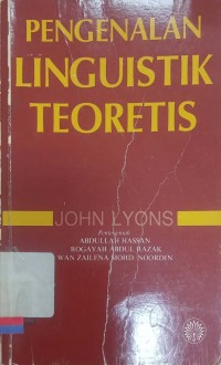 Pengenalan Linguistik Teoretis