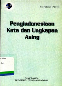 Pengindonesiaan kata dan ungkapan asing