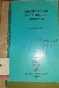 Perkembangan novel-novel indonesia