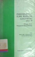 Perkembangan ilmu bahasa (linguistik) abad-20 : Sebagai dasar pengajaran bahasa (hidup)