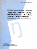 Prosiding Serminar Nasional Linguistik II; 