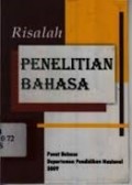 Risalah penelitian bahasa