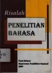 Risalah penelitian bahasa