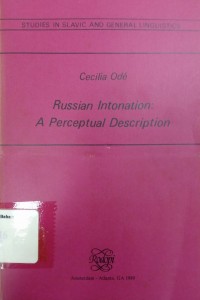 Russian intonation: A perceptual description