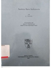 Sastra baru Indonesia