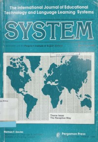 SYSTEM : The International Journal of Educational Technology and Language Learning System Vol. 11 No. 3 1983