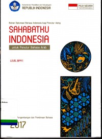 Sahabatku Indonesia untuk Penutur Bahasa Arab Level Bipa 1