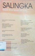 Salingka: Majalah Ilmiah Bahasa dan Sastra, Volume 5, Nomor 1, Edisi Juni 2008