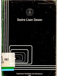 Sasstra lisan Dawan