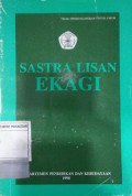 Sastra lisan ekagi