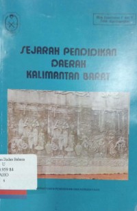 Sejarah Pendidikan Daerah Kalimantan Barat