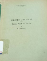 Selepet grammar