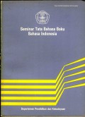 Seminar tata bahasa baku bahasa Indonesia