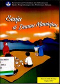 Senja di danau maninjau