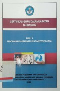 Sertifikasi Guru dalam Jabatan Tahun 2012: Buku 5, Pedoman Pelaksanaan Uji Kompetensi Awal