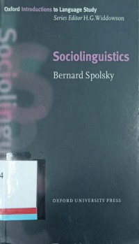 Siciolinguistics