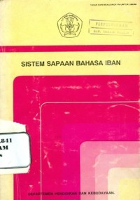 Sistem Sapaan Bahasa Iban