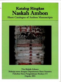 Katalog ringkas naskah Ambon
