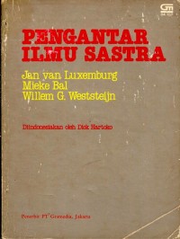 Pengantar Ilmu Sastra,
