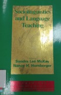 Sociolinguistics and language teaching