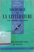 Sociologie de la litterature