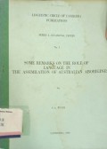 Some remarks on the role of language in the assimilation of australian aborigines