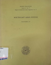 South-east asian syntax