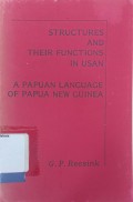 Structures and their functions in USAN:A Papuan language of Papua New Guinea