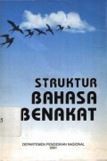 Struktur bahasa benakat