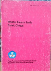 Struktur bahasa sunda dialek cirebon