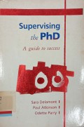 Supervising the PHD : A guide to succes