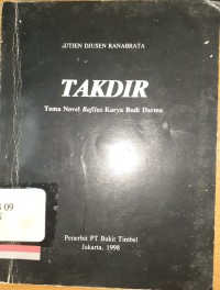 Takdir: Tema Novel Rafilus Karya Budi Darma