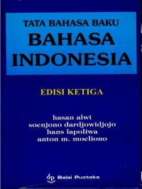 Tata Bahasa Baku Bahasa Indonesia, Edisi Ketiga