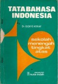 Tata bahasa indonesia untuk sekolah lanjutan atas