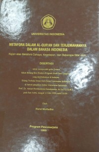 Telaah Baru Dalam Tata Hubungan Leksikal Kehiponiman dan Kemeroniman