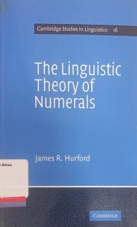 The Linguistic Theory of Numerals