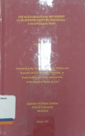 The Muhammadiyah Movement in Twentieth-Century Indonesia: A Socio-religious Study