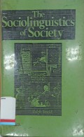 The Sociolinguistics of society