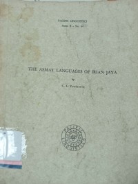 The asmat languages of irian jaya