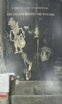 The dalang behind the wayang