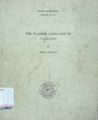 The paamese language of vanuatu